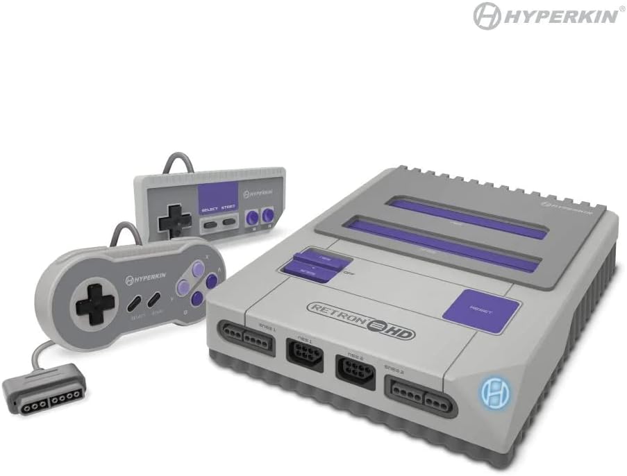 Hyperkin RetroN 2 HD Gaming Console for NES/Super NES/Super Famicom (Gray) - Image 9